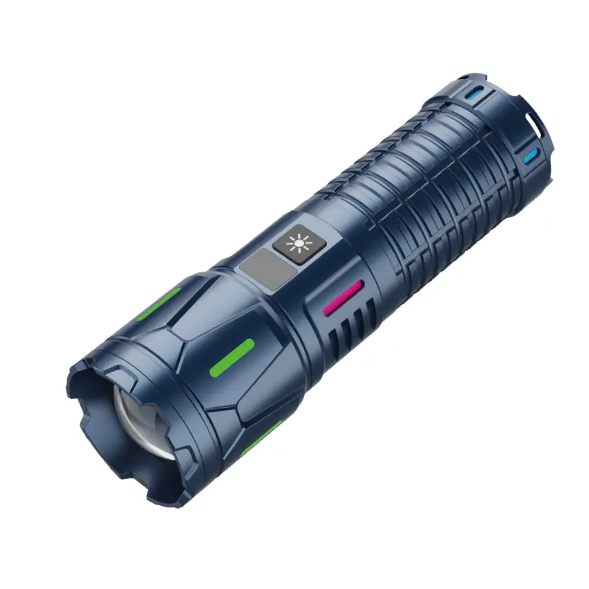 100W LED тактичка фенерче USB што се полни